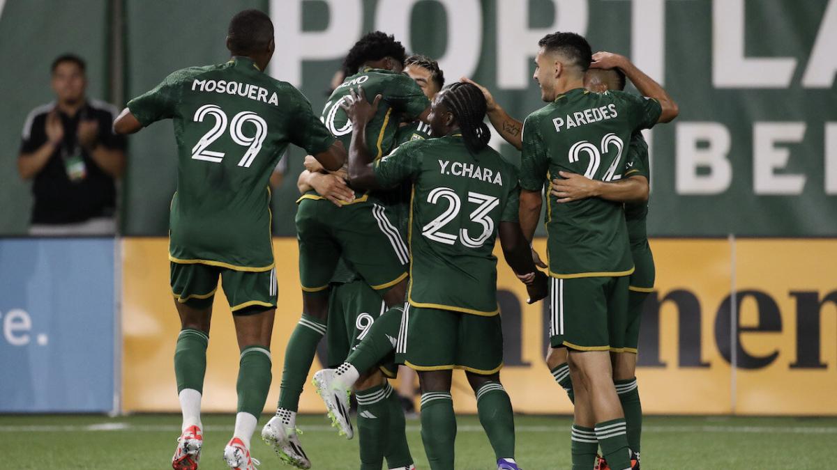 Portland Timbers celebrate